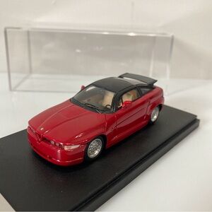 Make Up LSJ 1:43 Scale Alfa Romeo S.Z. ES30.  Red 1989 Japan Very Nice.